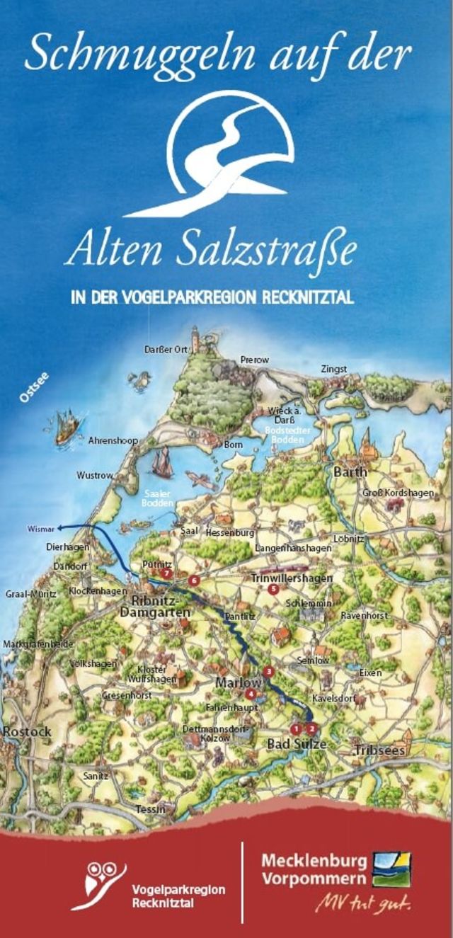 Flyer Schmugglerroute Alte Salzstraße