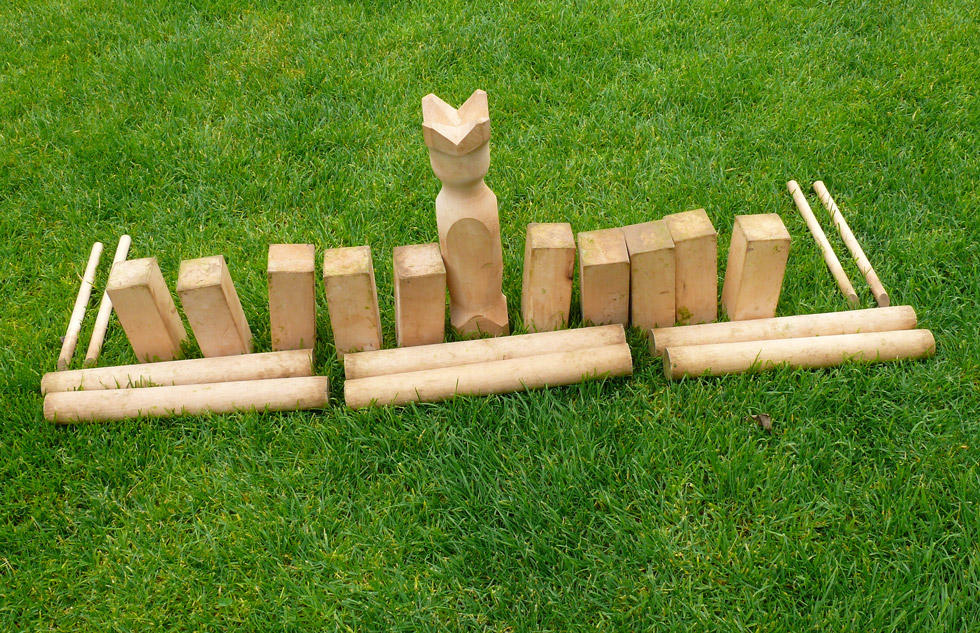 Kubb-Meisterschaft und Funsportarten