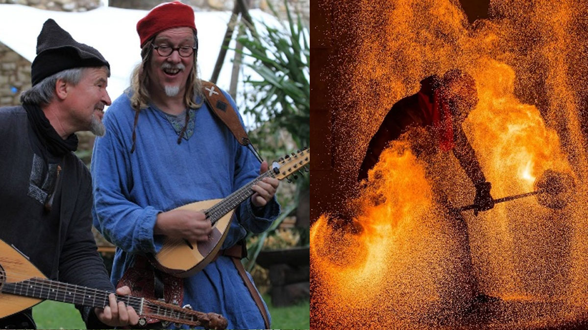 Mittelalter-Dinner im Gewölbekeller von Schloss Kölzow