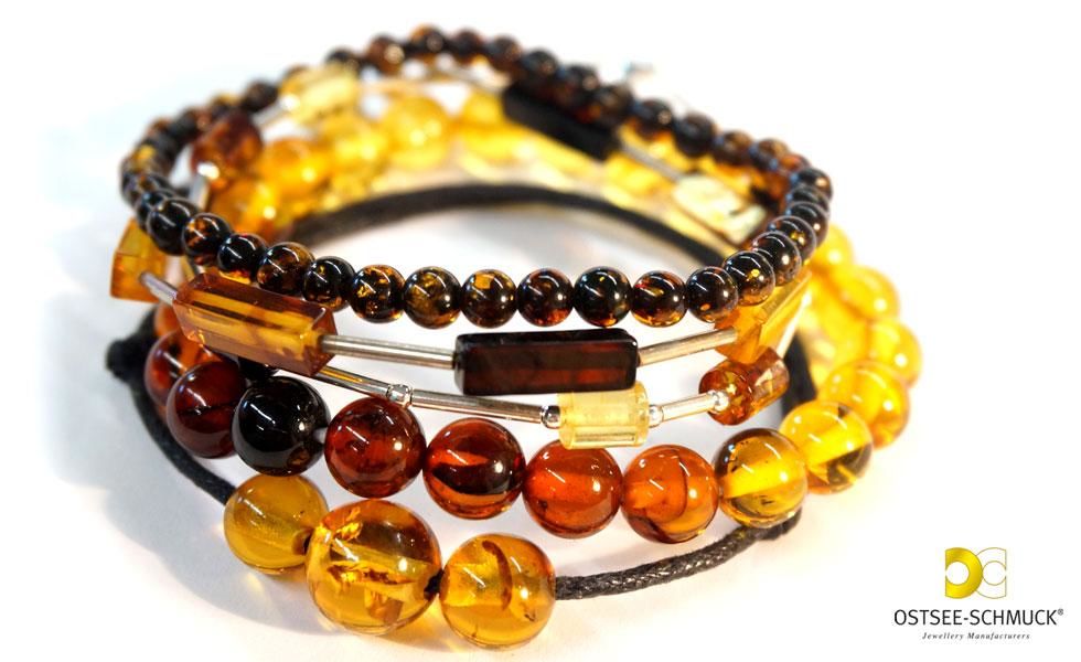 Amber bracelets