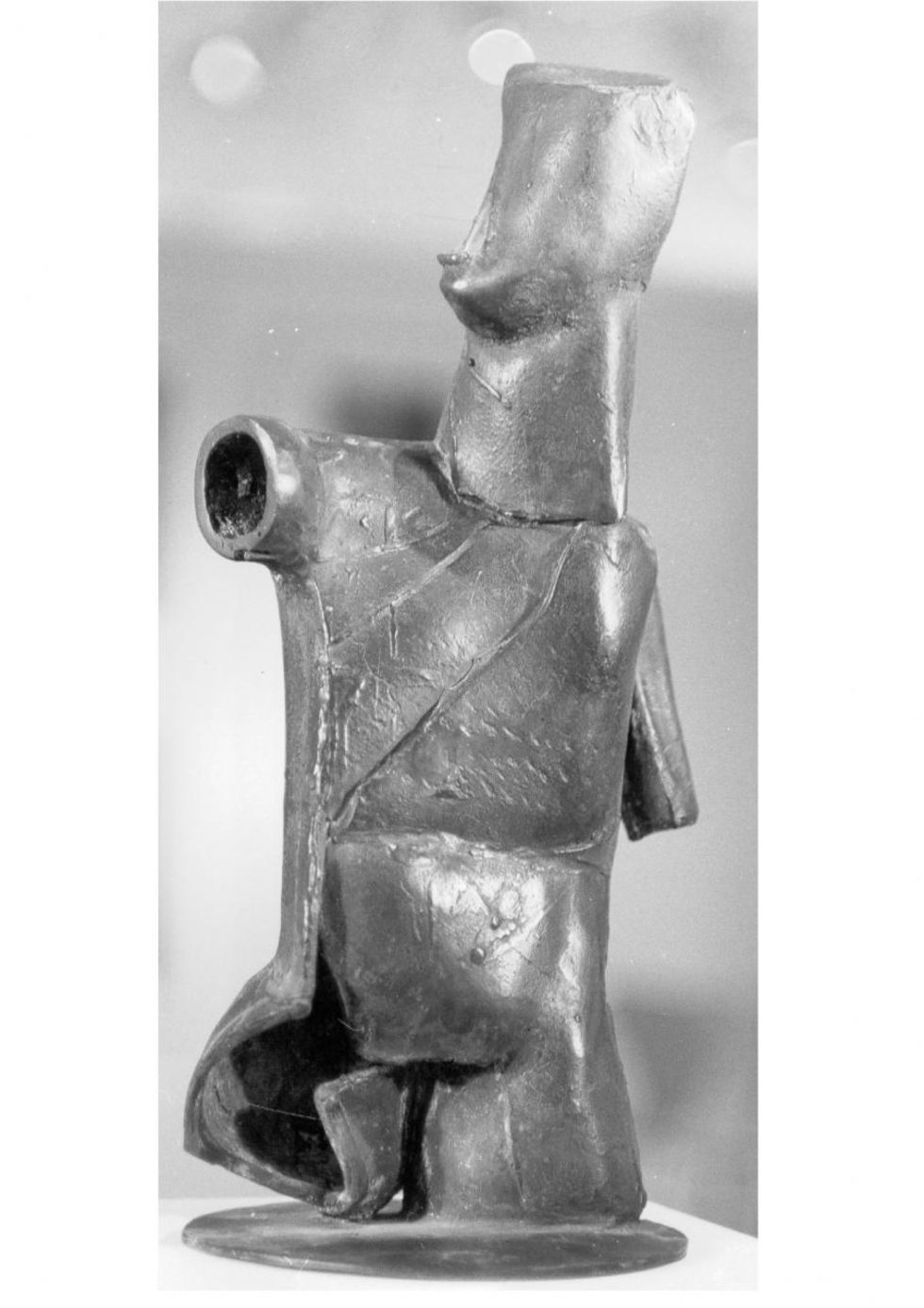 Reinhard Buch - Little Warrior, 1981,2014, bronze, HLB 42x21x19cm